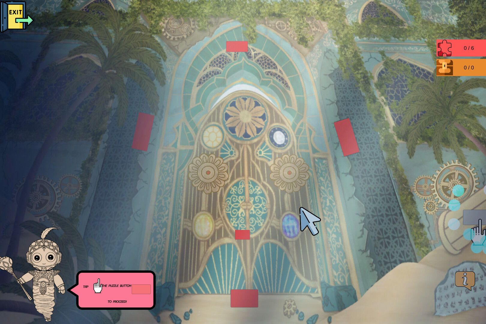 Clockwork Palace: Mysteries of the Mughal Mechanicum PC gameplay screenshot 1 of 6