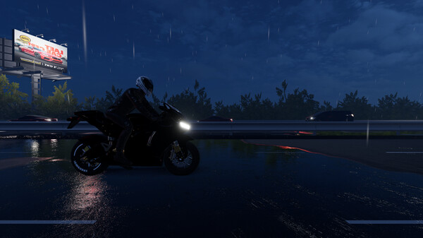 Motorcycle Night Ride Demo screenshot 3