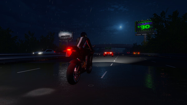 Motorcycle Night Ride Demo screenshot 5