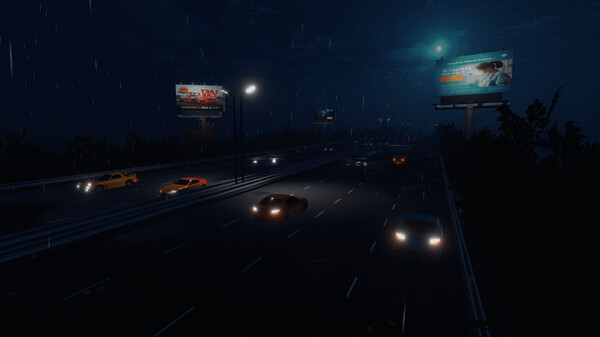Motorcycle Night Ride Demo screenshot 2