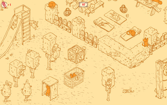 100 hidden Cats : Playground