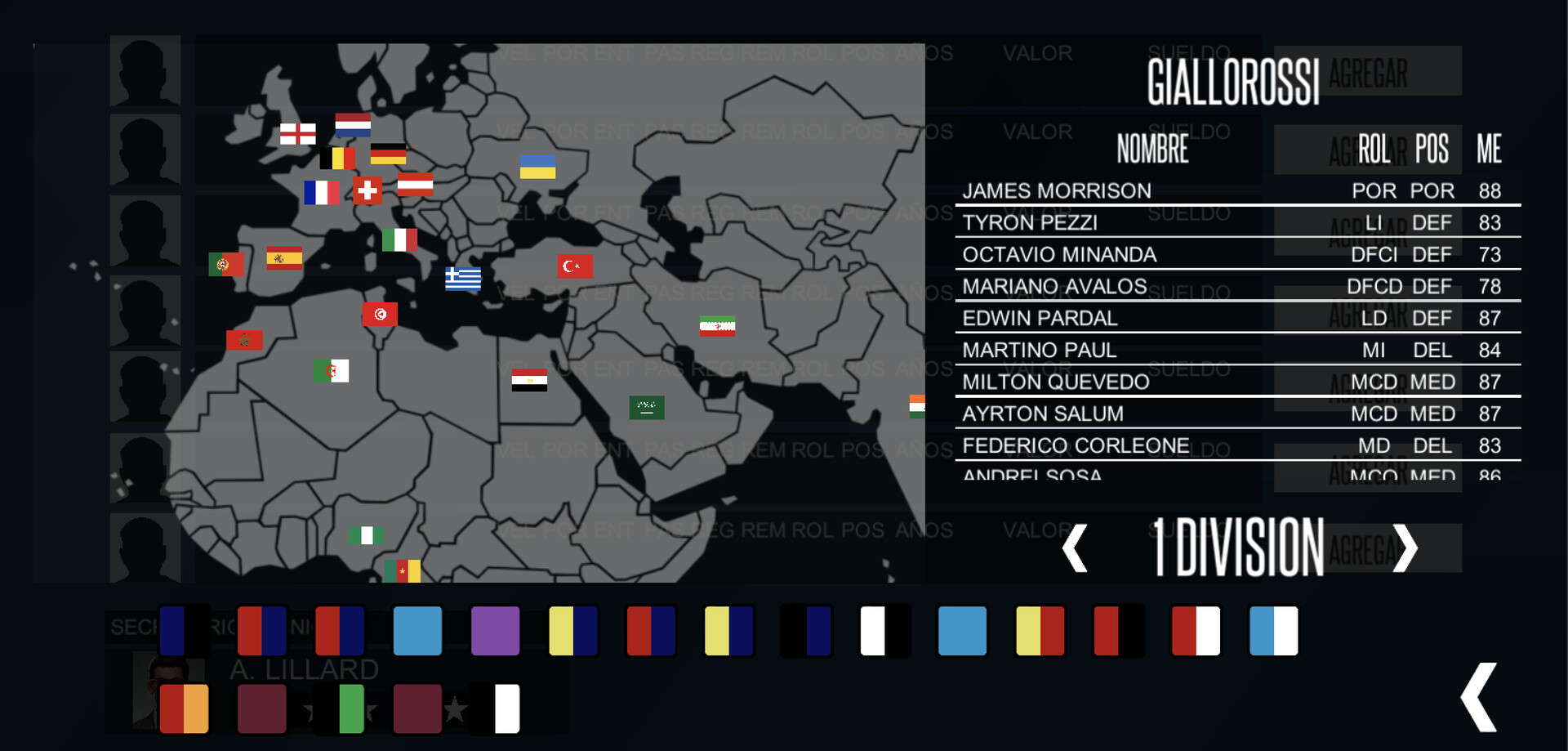 F11 Football Manager screenshot 4