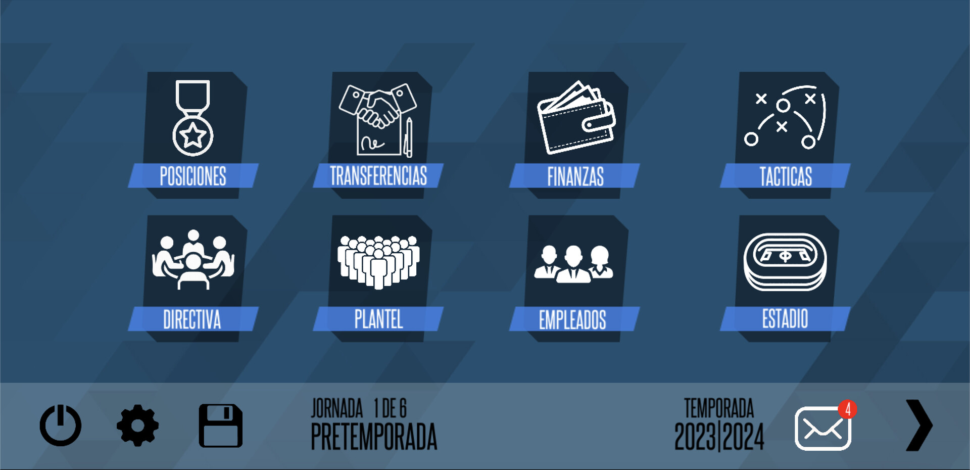 F11 Football Manager screenshot 1