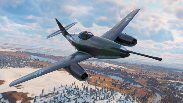 Screenshot z Enlisted - Me 262 A-1⁄U4 Squad Screenshot z Enlisted - Me 262 A-1⁄U4 Squad