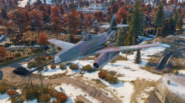 Screenshot z Enlisted - Me 262 A-1⁄U4 Squad Screenshot z Enlisted - Me 262 A-1⁄U4 Squad