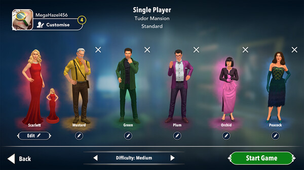 Clue/Cluedo: 2016 Suspect Pack