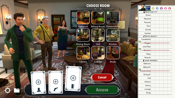 Clue/Cluedo: 2016 Suspect Pack screenshot 3