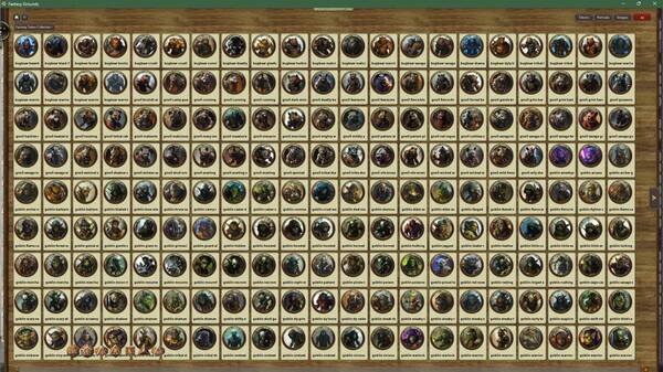 Fantasy Grounds - Fantasy Token Collection - Wartribe 01