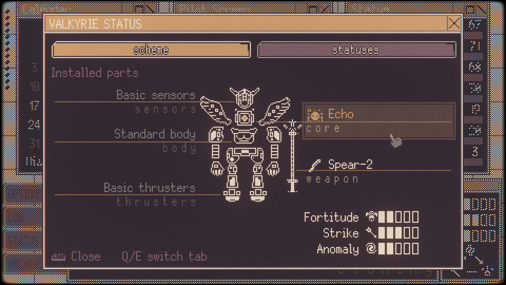 Valkyrie Iteration: Mecha Pilot Raising Pocket Simulator screenshot 3