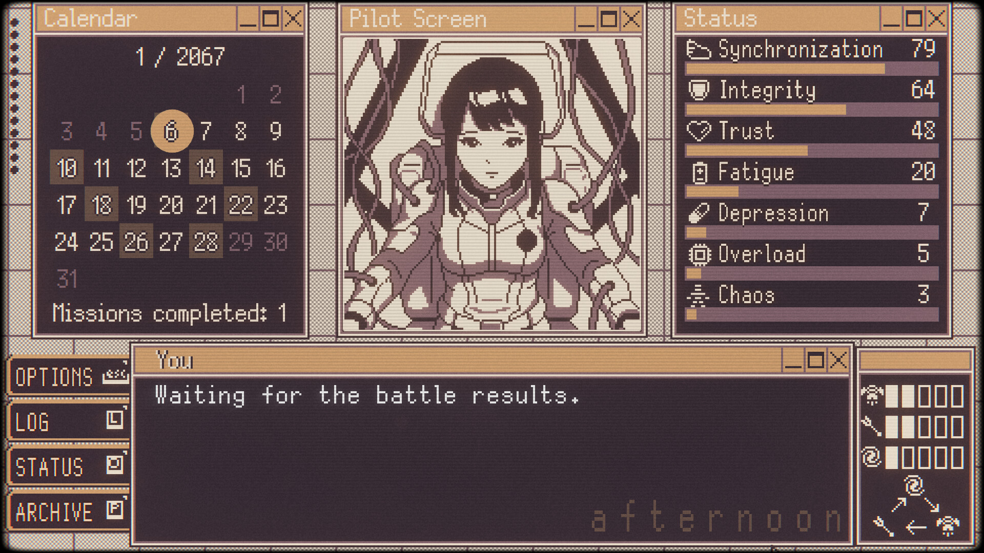 Valkyrie Iteration: Mecha Pilot Raising Pocket Simulator screenshot 2