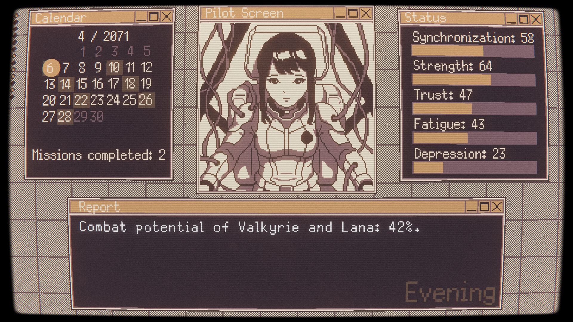Valkyrie Iteration: Mecha Pilot Raising Pocket Simulator screenshot #2