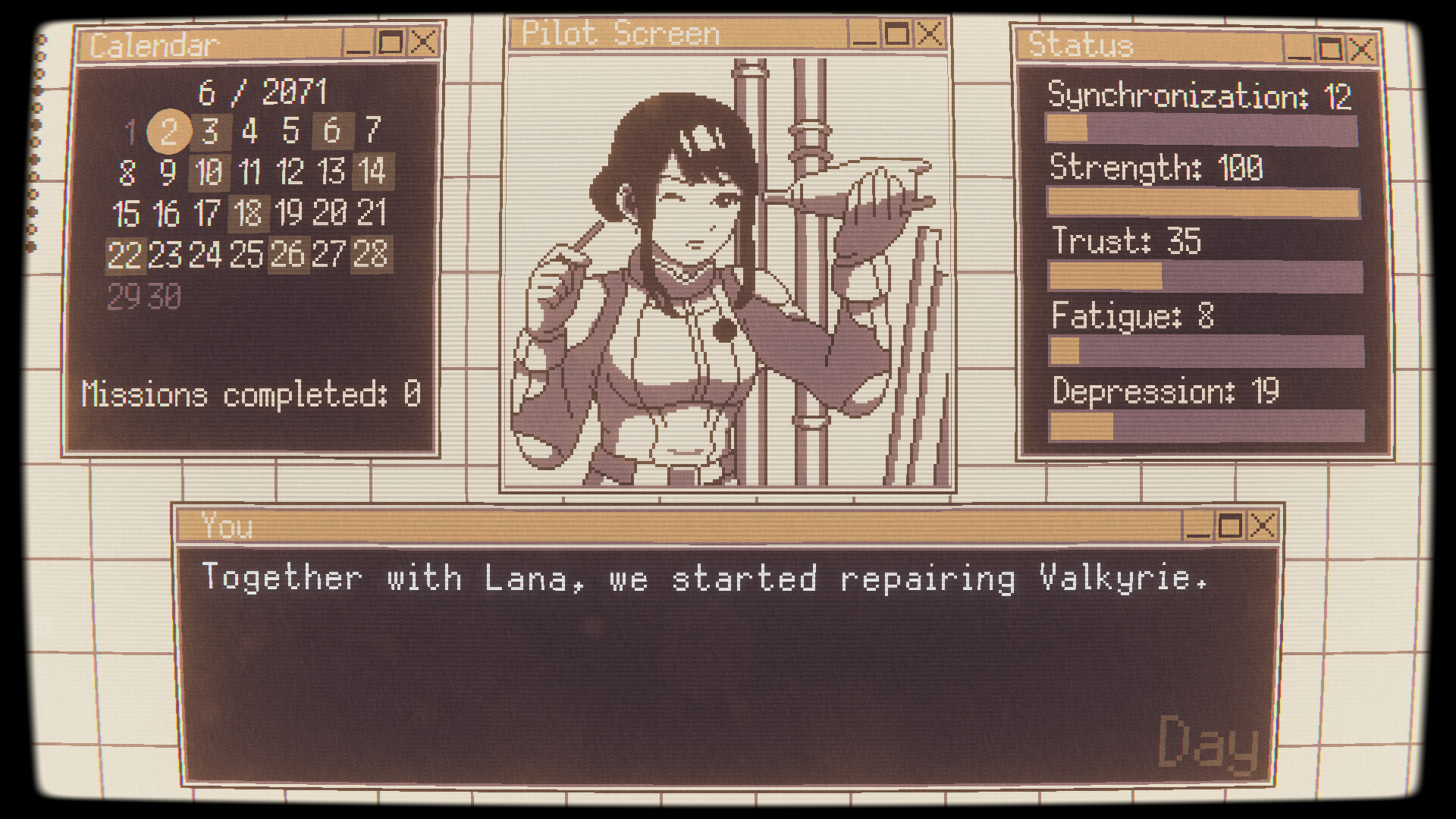 Valkyrie Iteration: Mecha Pilot Raising Pocket Simulator screenshot #4