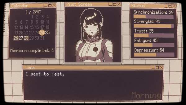 Valkyrie Iteration: Mecha Pilot Raising Pocket Simulator screenshot 5