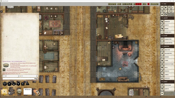 Fantasy Grounds - Deadlands: the Weird West: Map Pack 2: Boot Hill