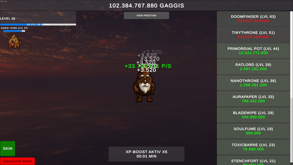 Gaggi Clicker 2 screenshot 2