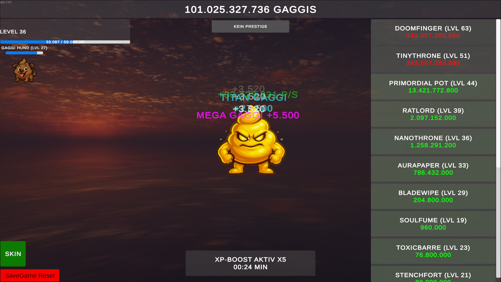 Gaggi Clicker 2 screenshot #3