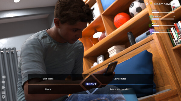 Screenshot of B.E.S.T 2 gameplay showing in-action mechanics