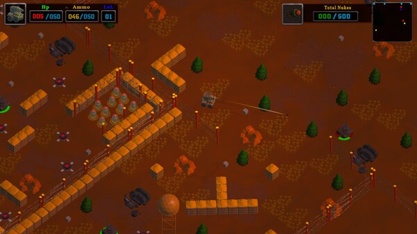 Screenshot z Rebel Tank Solo-Raid