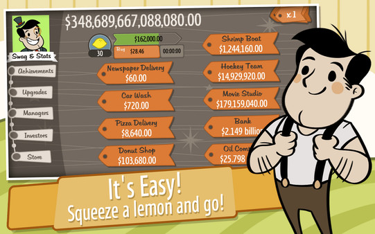 AdVenture Capitalist is not on GeForce Now, but you can play it here