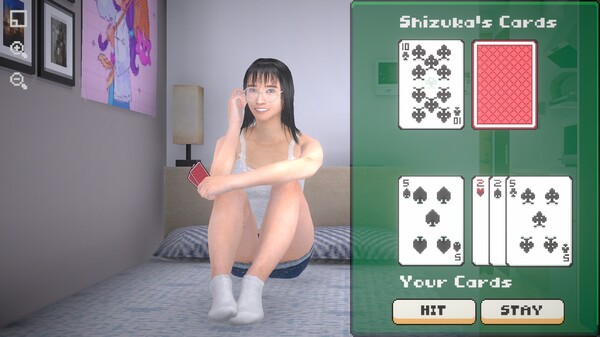 Girlfriend Strip Blackjack game for Linux 1