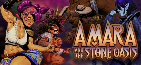Amara and the Stone Oasis cover art