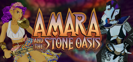 Amara and the Stone Oasis game cover