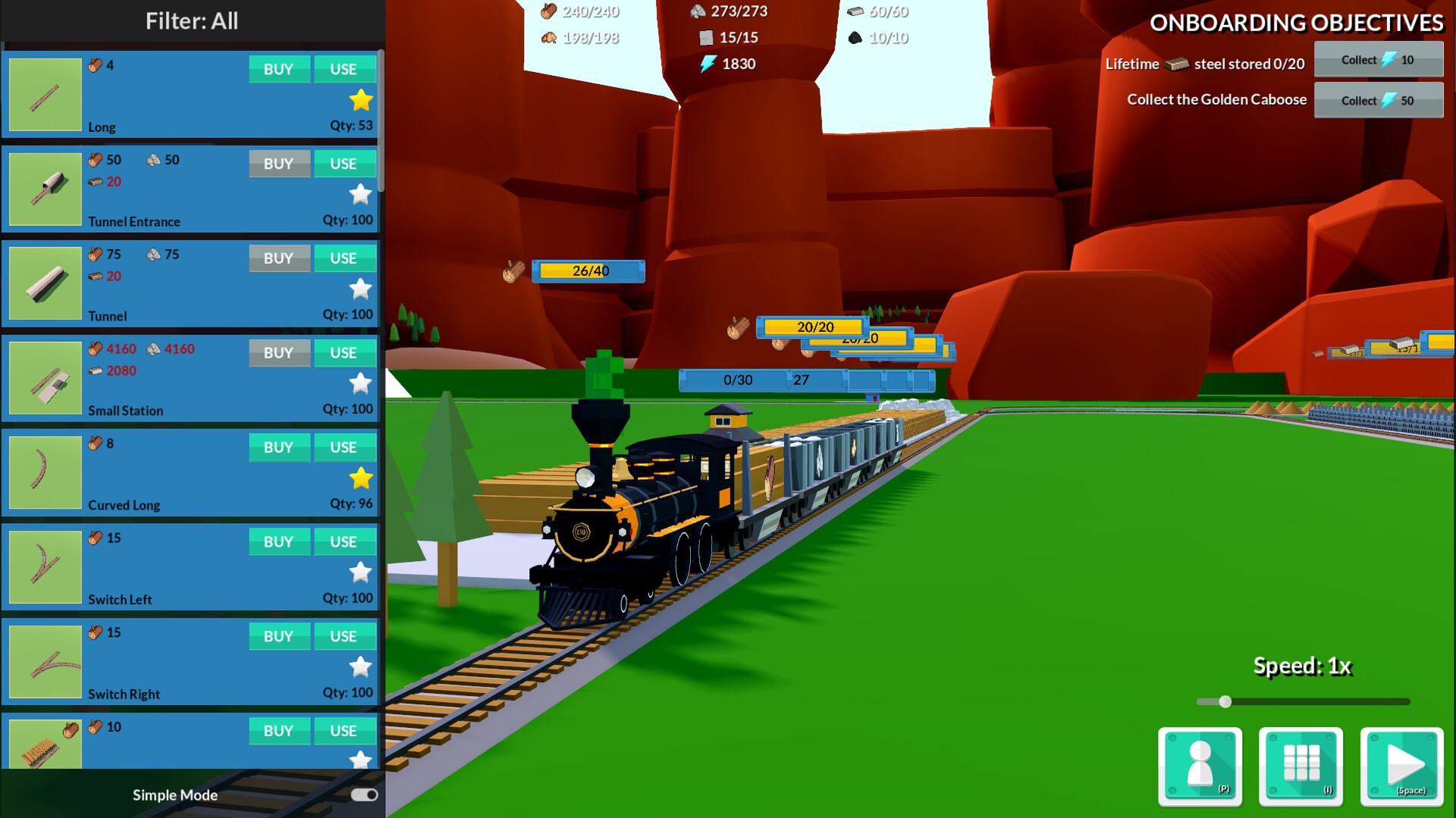 Lazy Train Game screenshot #1