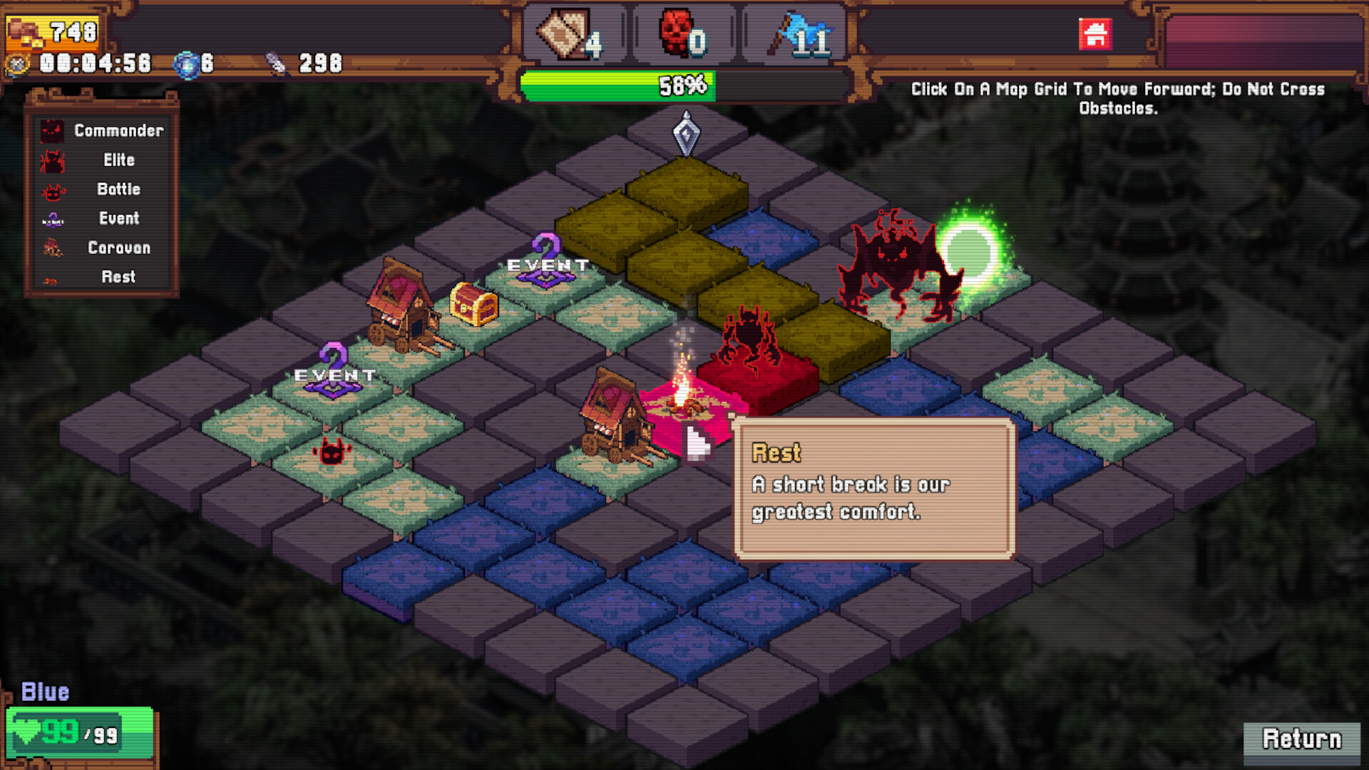 Variedad de clases en Rainbow Legends