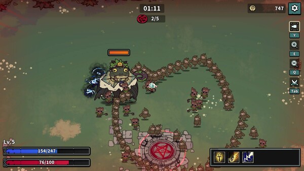 Screenshot z Goat Survivor