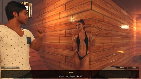 Screenshot z Interactive Sex - Incest Sister