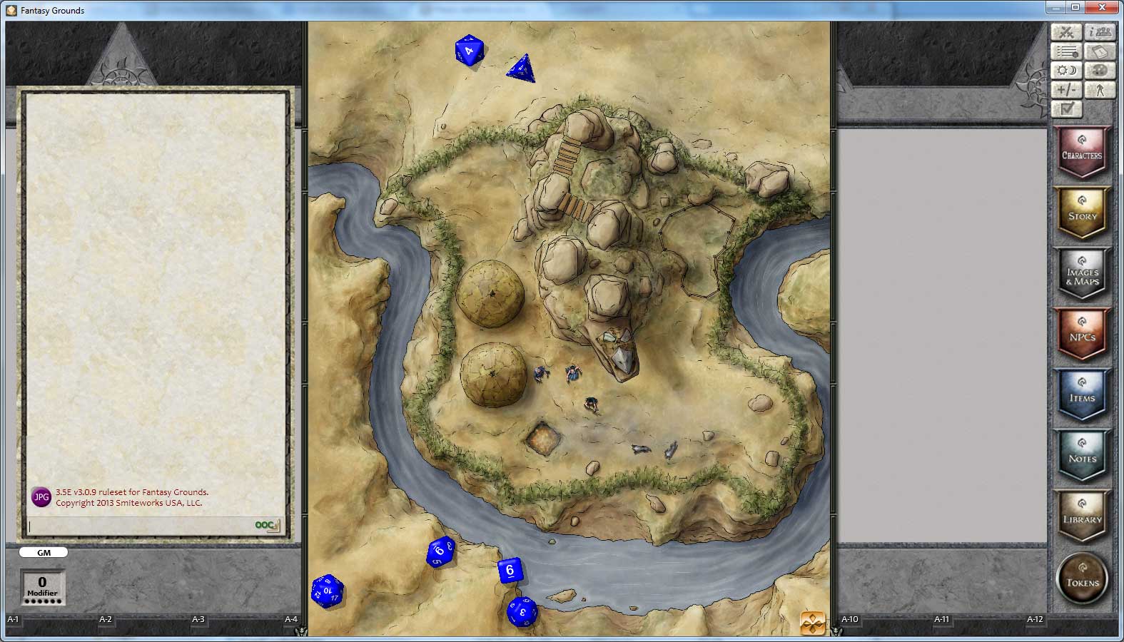 Fantasy Grounds - Rite Publishing Fantastic Maps - Lairs Pack screenshot 4
