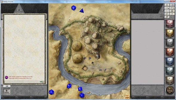 Fantasy Grounds - Rite Publishing Fantastic Maps - Lairs Pack
