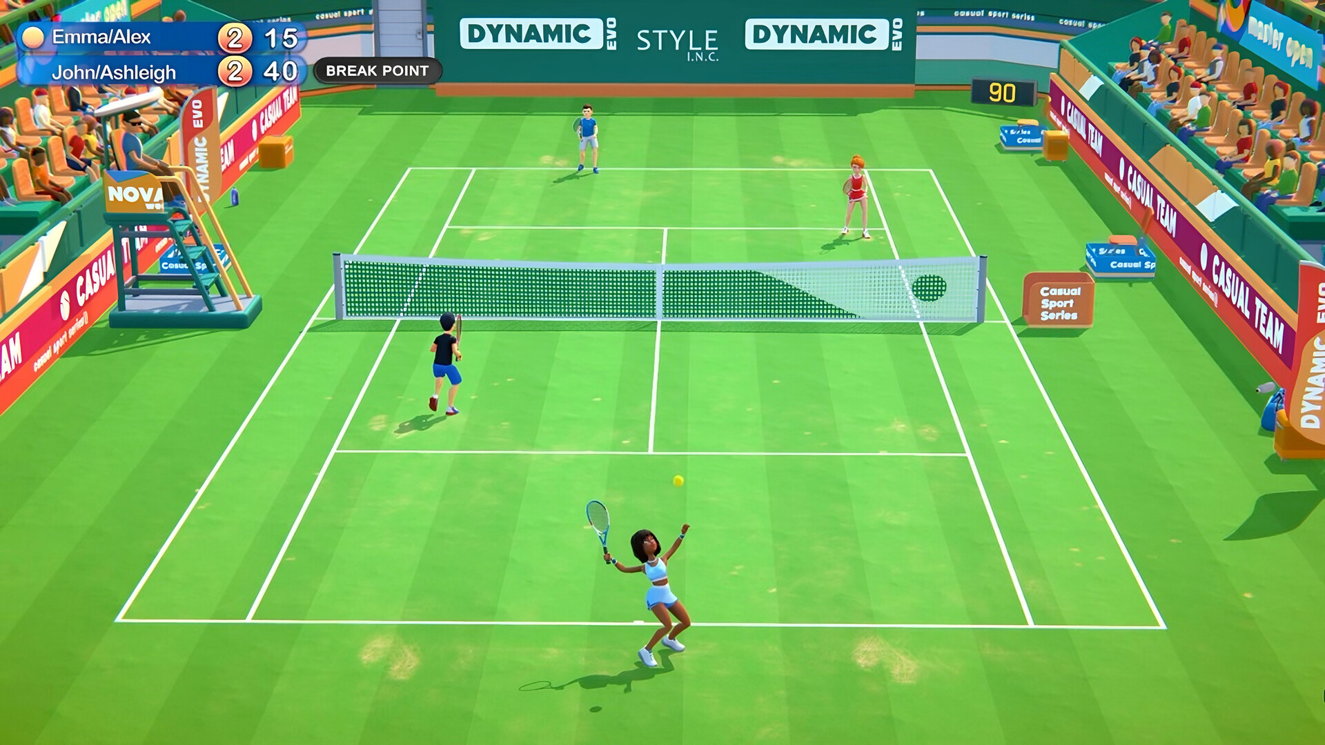 Casual Sport Series: Tennis screenshot #2