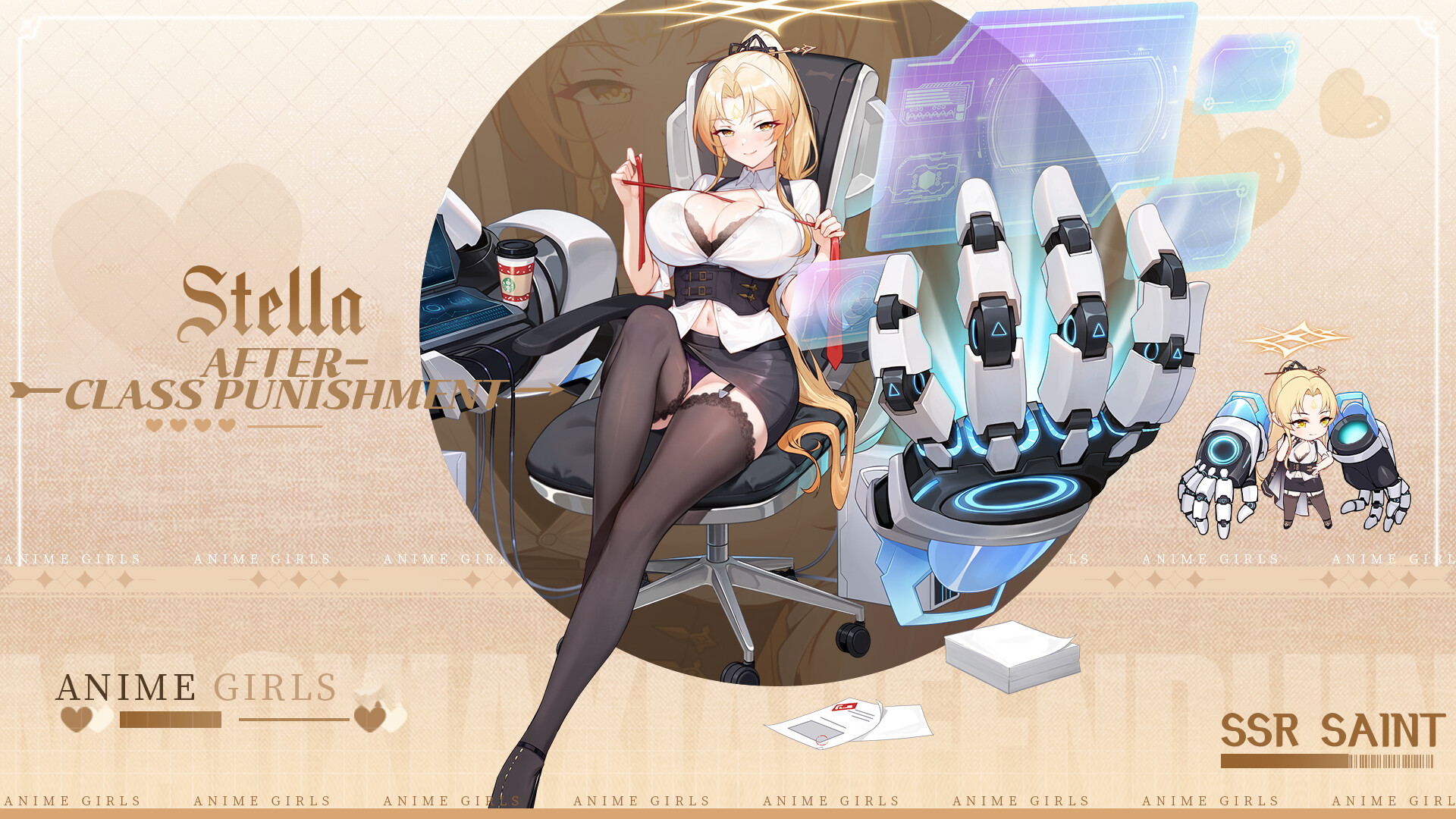 Anime Girls - gacha game screenshot 7