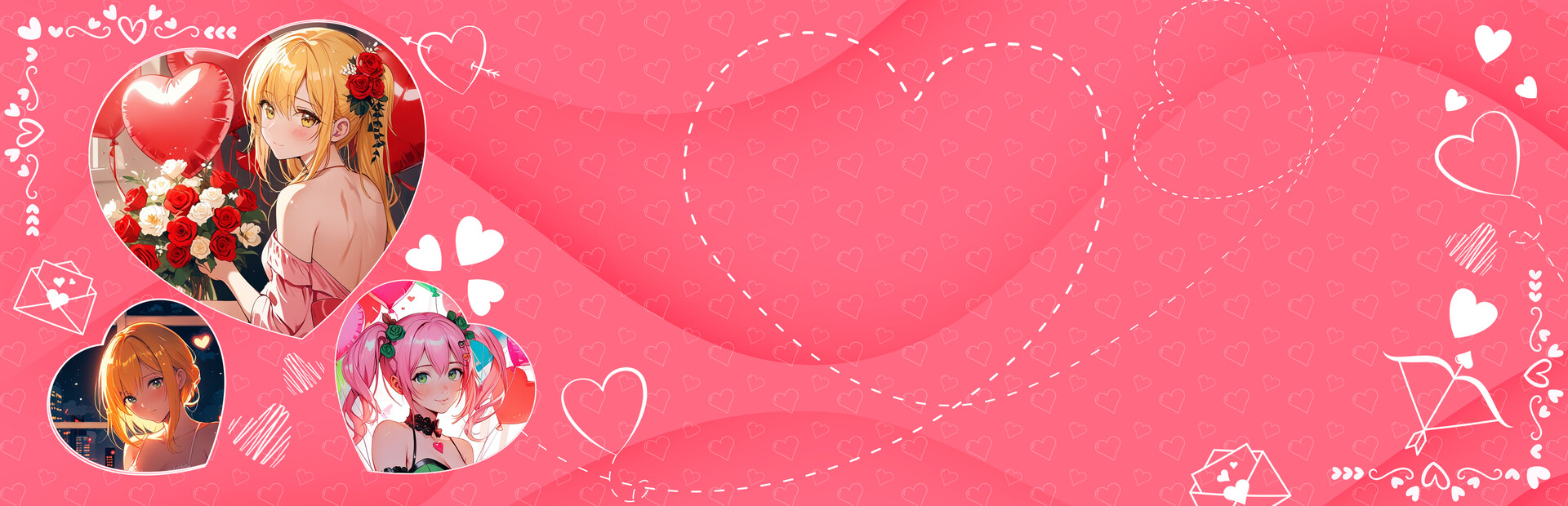 Lovely Anime Puzzle: Valentine