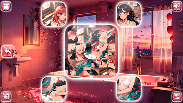 Скриншот из Lovely Anime Puzzle: Valentine Скриншот из Lovely Anime Puzzle: Valentine