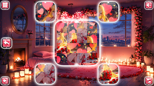 Скриншот из Lovely Anime Puzzle: Valentine Скриншот из Lovely Anime Puzzle: Valentine