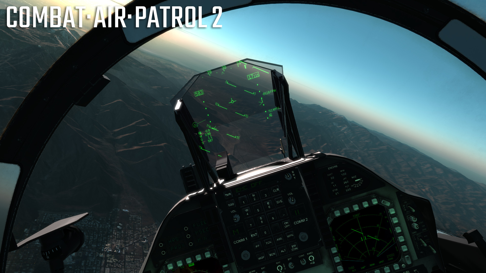 Скриншот Combat Air Patrol 2: Military Flight Simulator — кадр 5