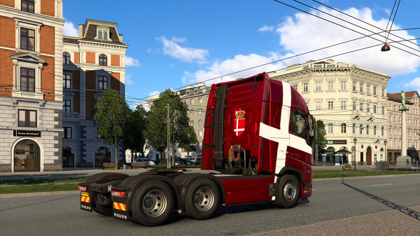 Euro Truck Simulator 2 - Danish Paint Jobs Pack — скриншот 7
