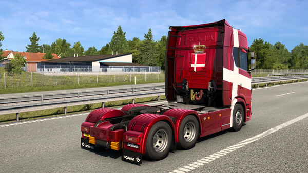 Euro Truck Simulator 2 - Danish Paint Jobs Pack — скриншот 8
