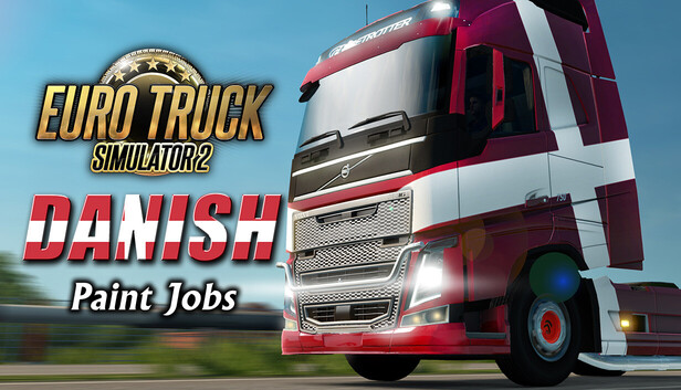Euro Truck Simulator 2 - Danish Paint Jobs Pack