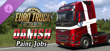 Euro Truck Simulator 2 - Danish Paint Jobs Pack