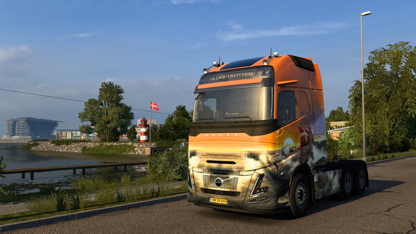 Euro Truck Simulator 2 - Danish Paint Jobs Pack — скриншот 6