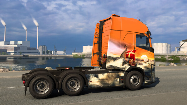 Euro Truck Simulator 2 - Danish Paint Jobs Pack — скриншот 4
