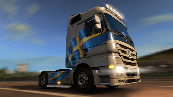 KHAiHOM.com - Euro Truck Simulator 2 - Swedish Paint Jobs Pack