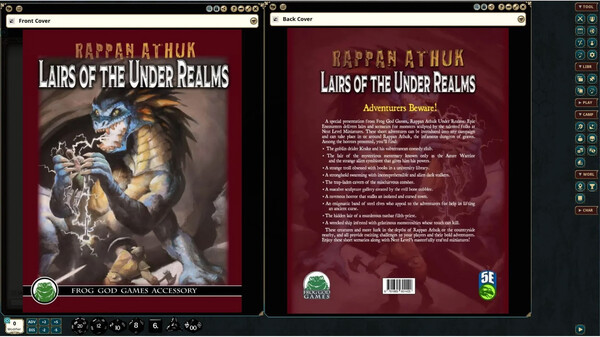 Fantasy Grounds - Rappan Athuk: Lairs of the Under Realms (5E)