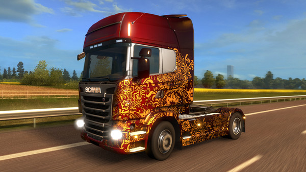 KHAiHOM.com - Euro Truck Simulator 2 - Russian Paint Jobs Pack