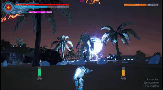 Invader Simulator video 1