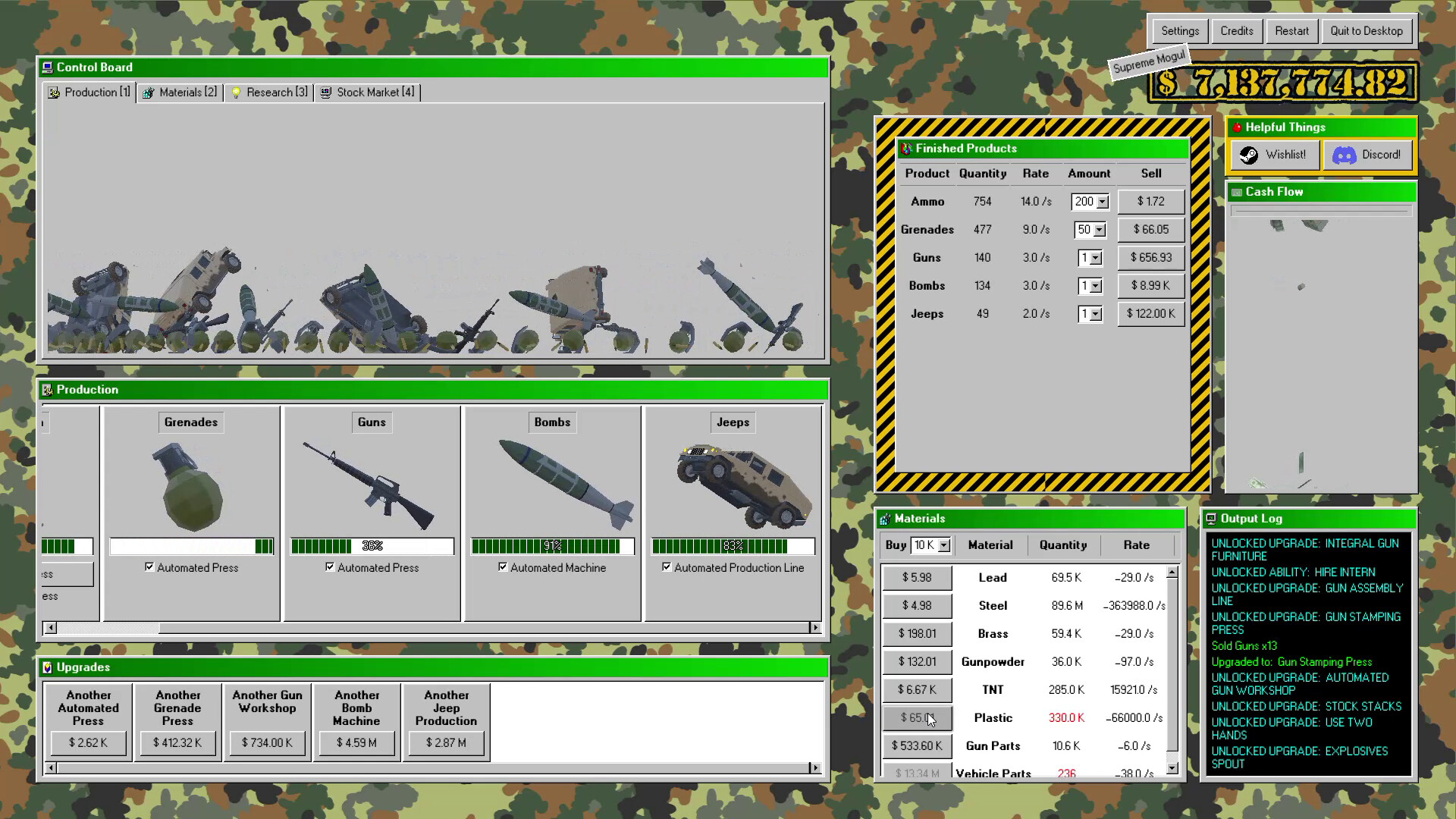 #7. Military Incremental Complex Demo (Steam) 由: Space Kraken Studios