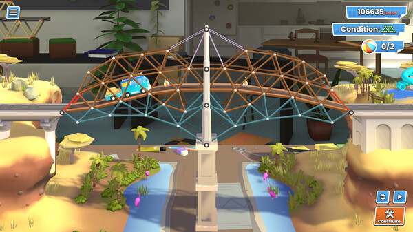 Capture d'écran 3 de Bridge Constructor Studio